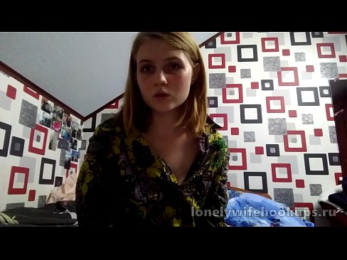 ❤️ Jauna blondinė studentė iš Rusijos mėgsta didesnius penius. Super seksas prie mūsų